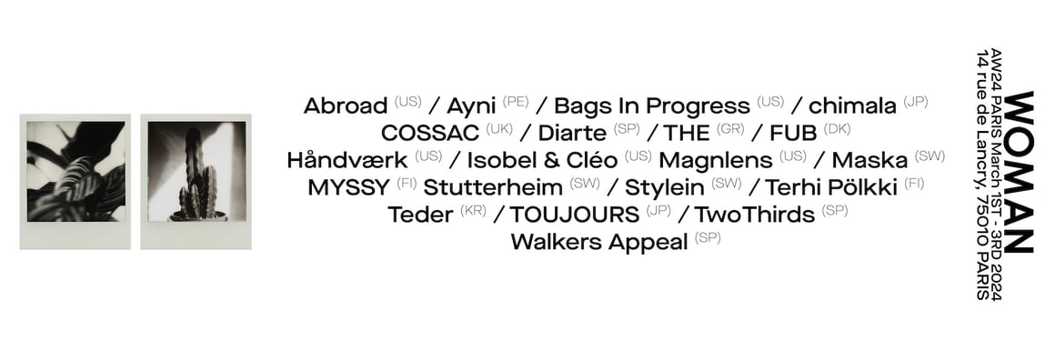 WOMAN PARIS BANNER